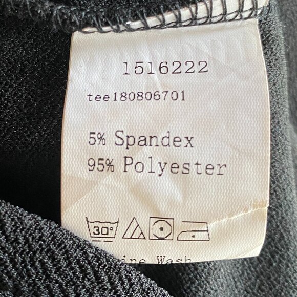 Cut-Out Bell Ruffle Sleeve Top Size XS Black Witchy Whimsigoth Witchy Goth - Picture 11 of 12